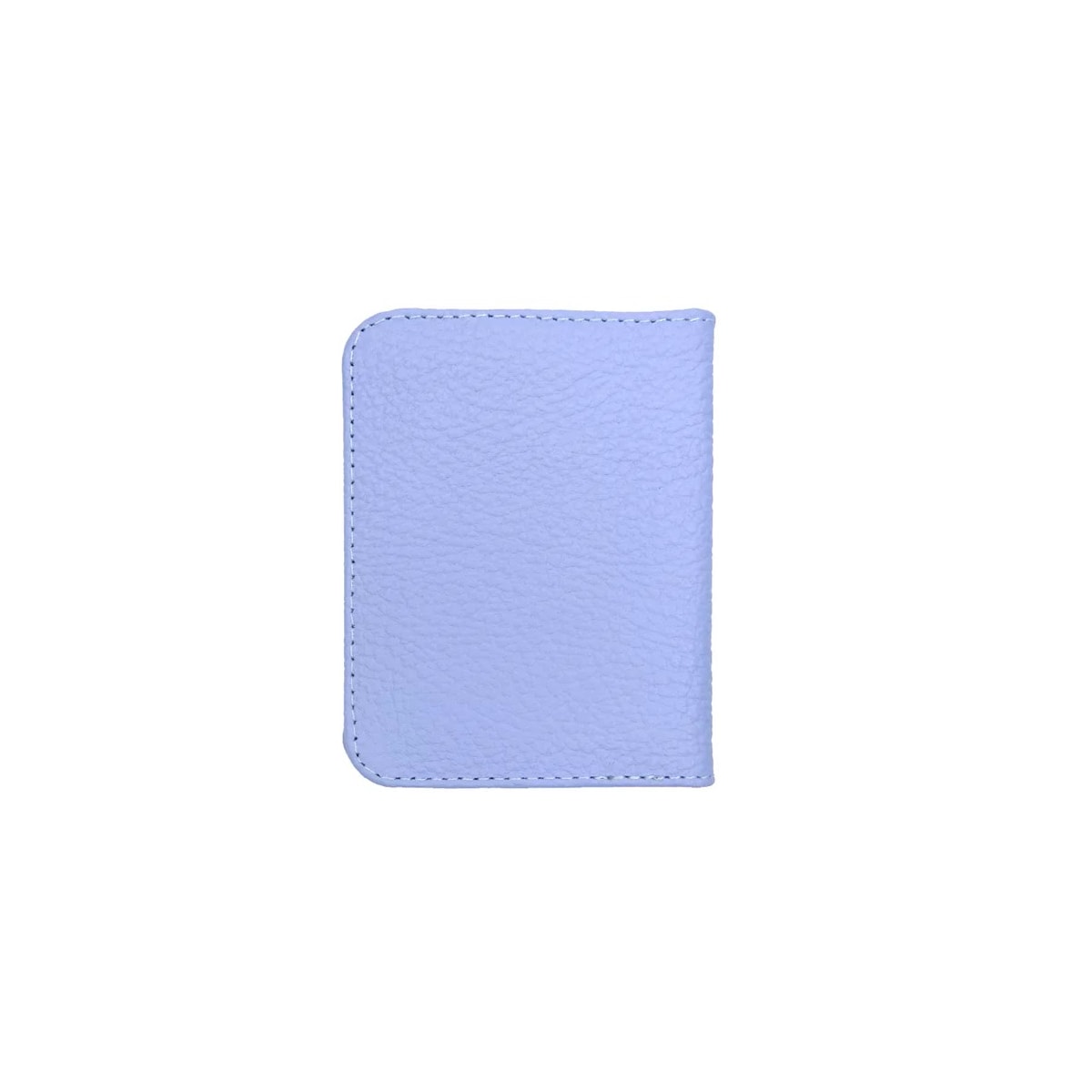 Carteira Classe De Couro Porta Cartões 118-A Azul Claro Carteira Classe De Couro Porta Cartões 118-A Azul Claro