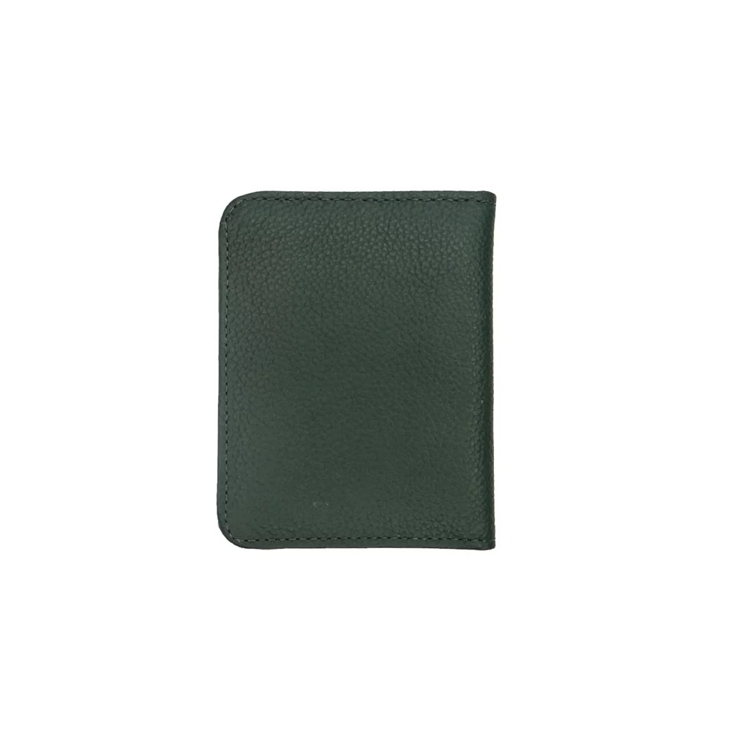 Carteira Classe De Couro Porta Cartões 118-A Verde Major Carteira Classe De Couro Porta Cartões 118-A Verde Major
