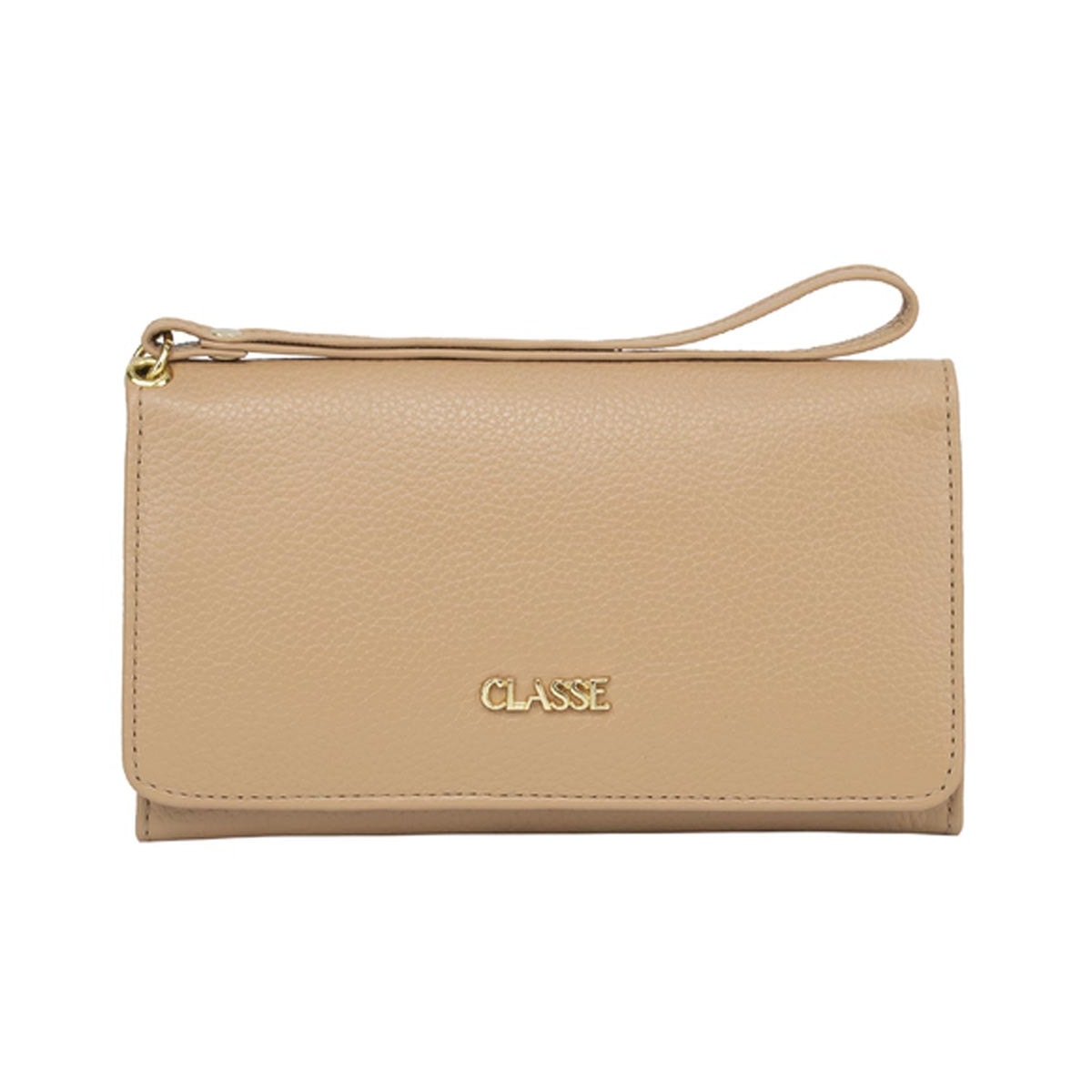 Carteira Classe De Couro Porta Celular Pl43-2 Crepe Carteira Classe De Couro Porta Celular Pl43-2 Crepe