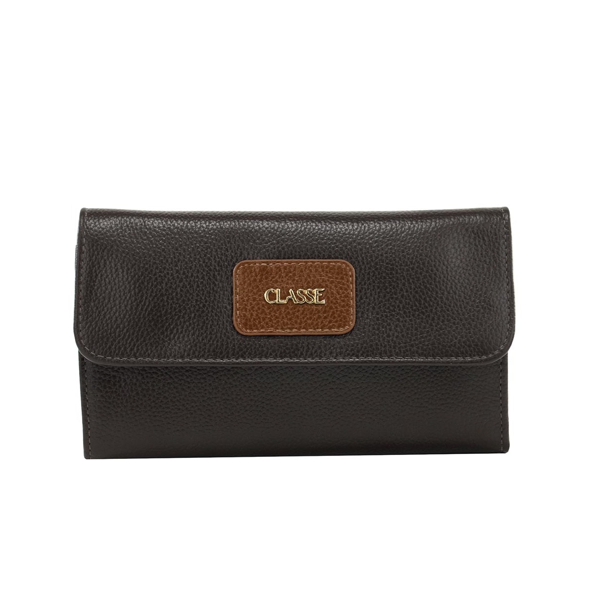Carteira Classe Feminina Couro Q01116 F426 Chocolate Carteira Classe Feminina Couro Q01116 F426 Chocolate