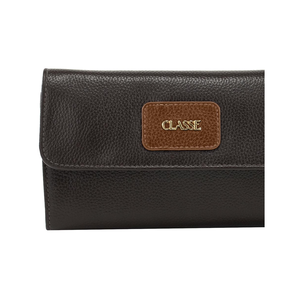 Carteira Classe Feminina Couro Q01116 F426 Chocolate Carteira Classe Feminina Couro Q01116 F426 Chocolate