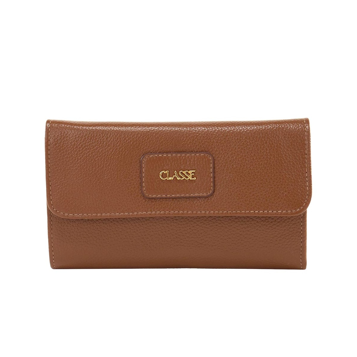 Carteira Classe Feminina Couro Q01116 F426 Nocciola 38 Carteira Classe Feminina Couro Q01116 F426 Nocciola 38