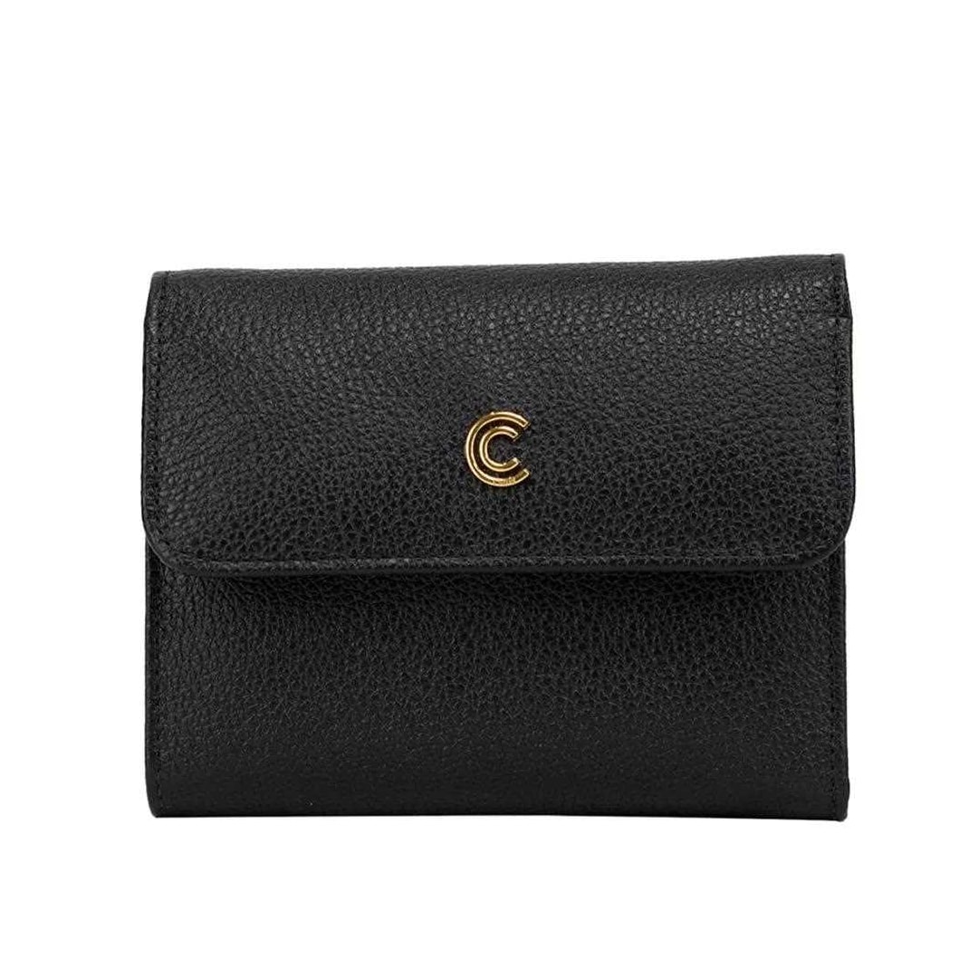 Carteira Classe Feminina de Couro F3120 Preto