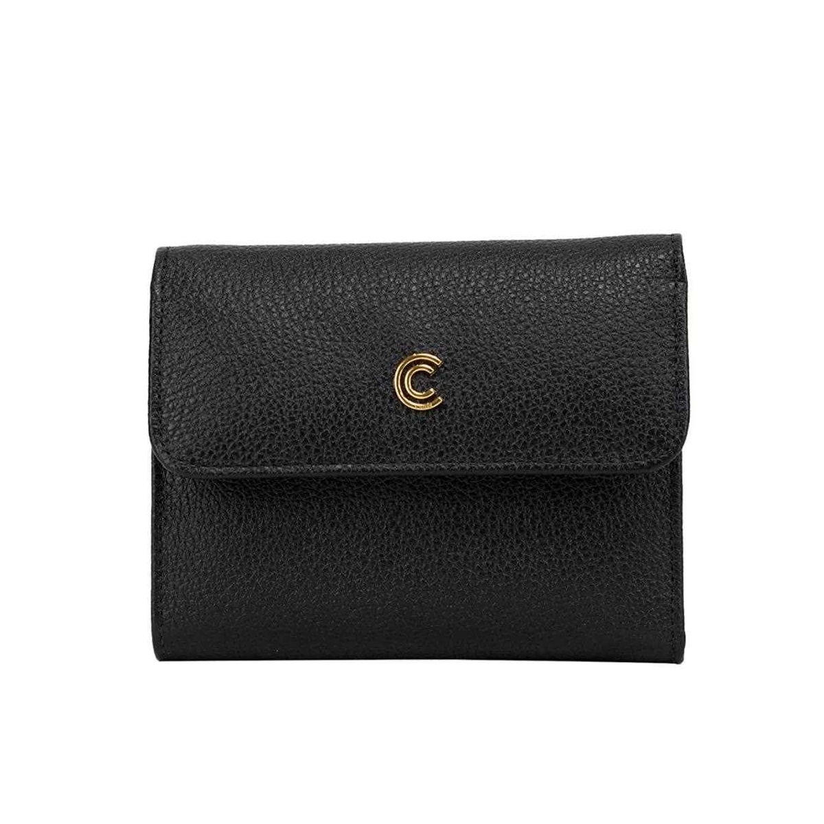 Carteira Classe Feminina de Couro F3120 Preto Carteira Classe Feminina de Couro F3120 Preto