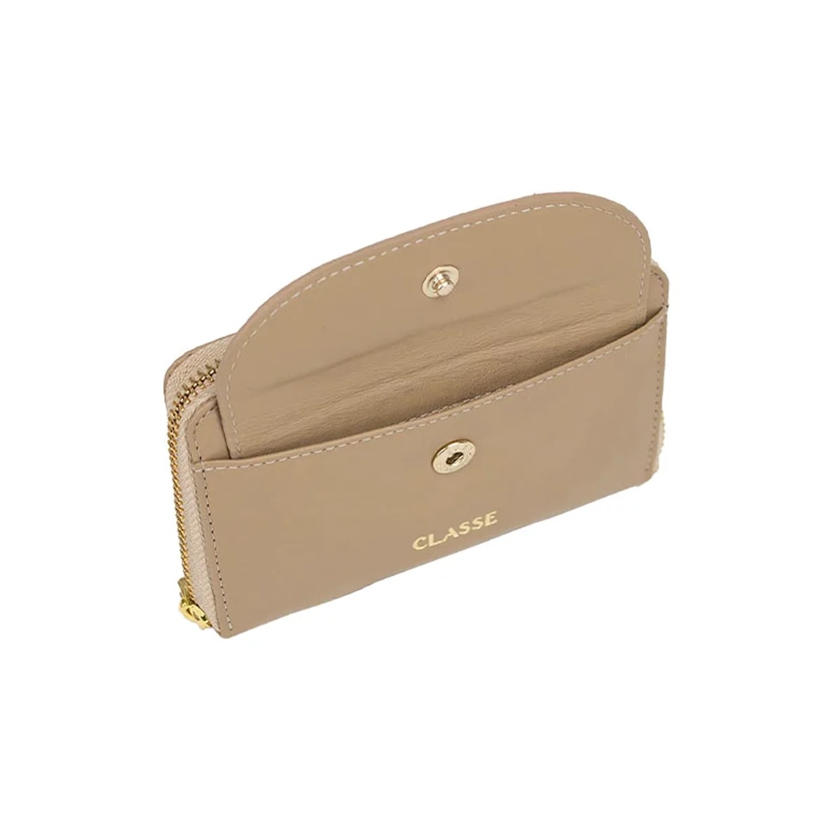 Carteira Classe Feminina De Couro F390-2 Crepe Carteira Classe Feminina De Couro F390-2 Crepe