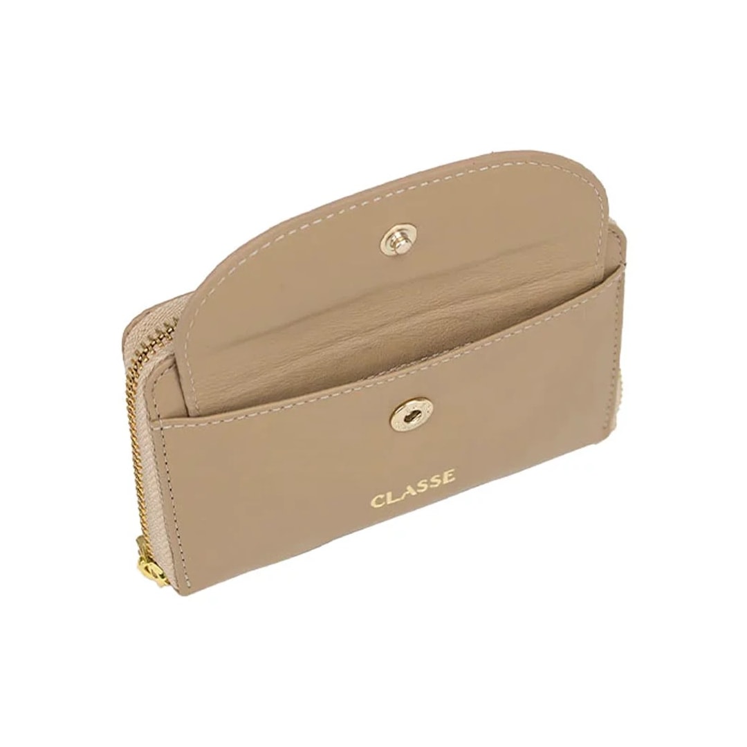 Carteira Classe Feminina De Couro F390-2 Crepe Carteira Classe Feminina De Couro F390-2 Crepe