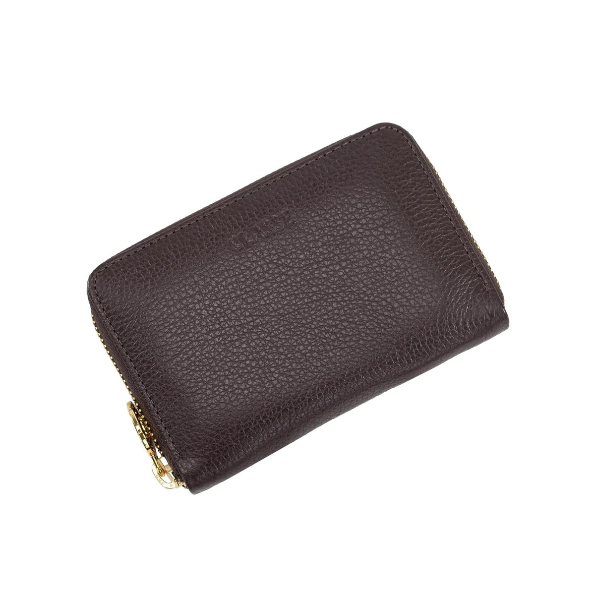 Carteira Classe Feminina De Couro F419 Chocolate