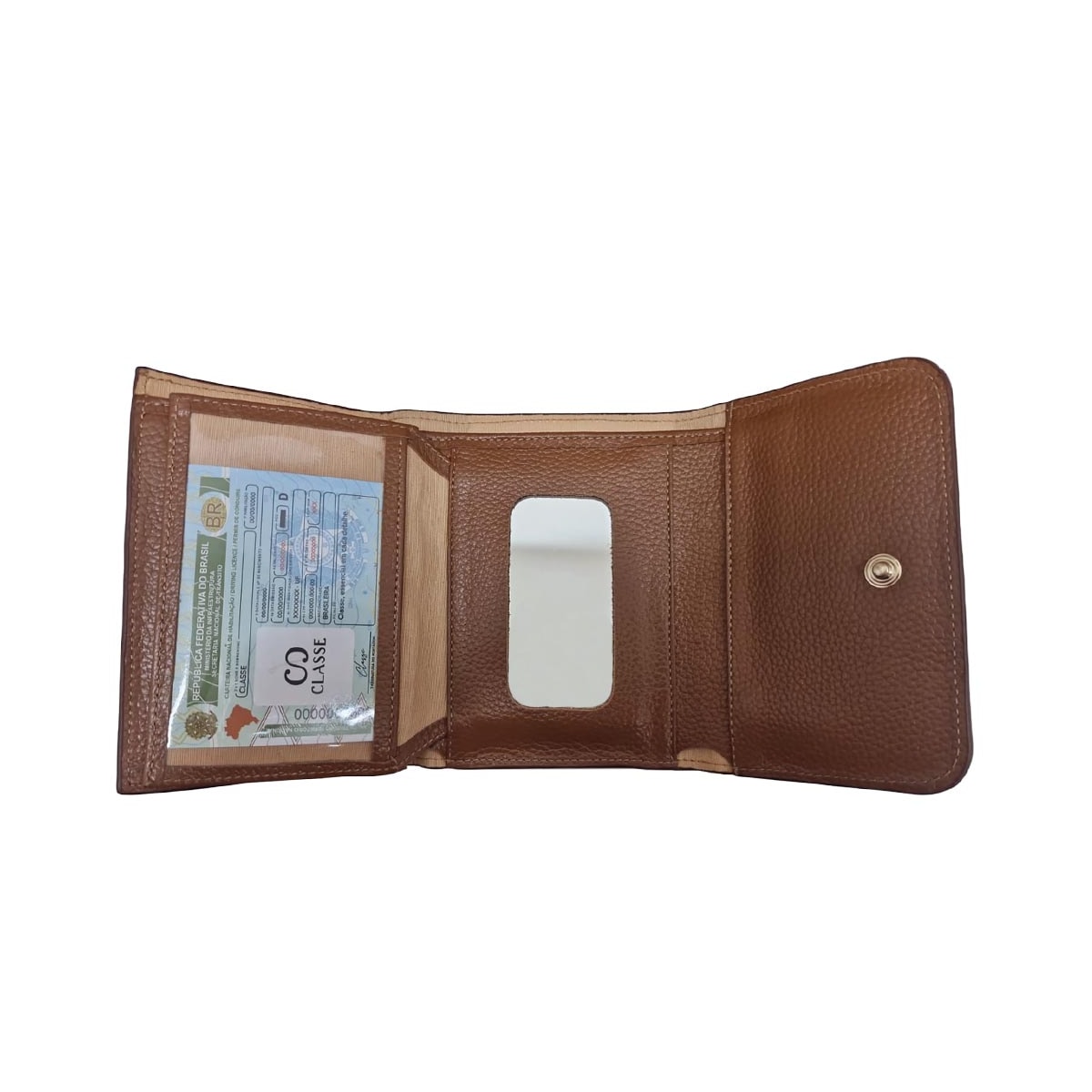 Carteira Classe Feminina F425 Nocciola Carteira Classe Feminina F425 Nocciola