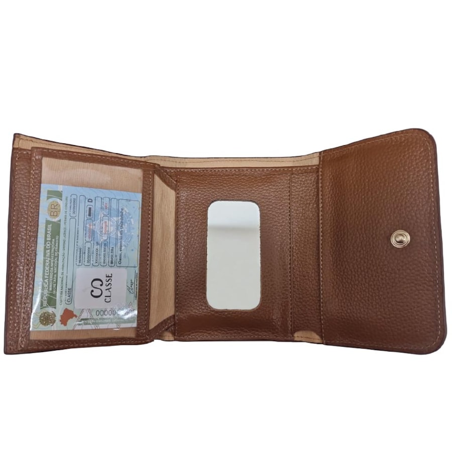 Carteira Classe Feminina F425 Nocciola Carteira Classe Feminina F425 Nocciola