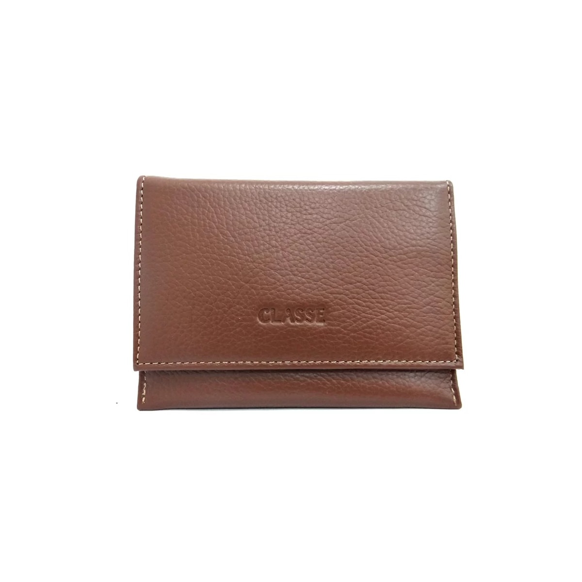 Carteira Classe Feminina Slim De Couro F392 Castor Carteira Classe Feminina Slim De Couro F392 Castor