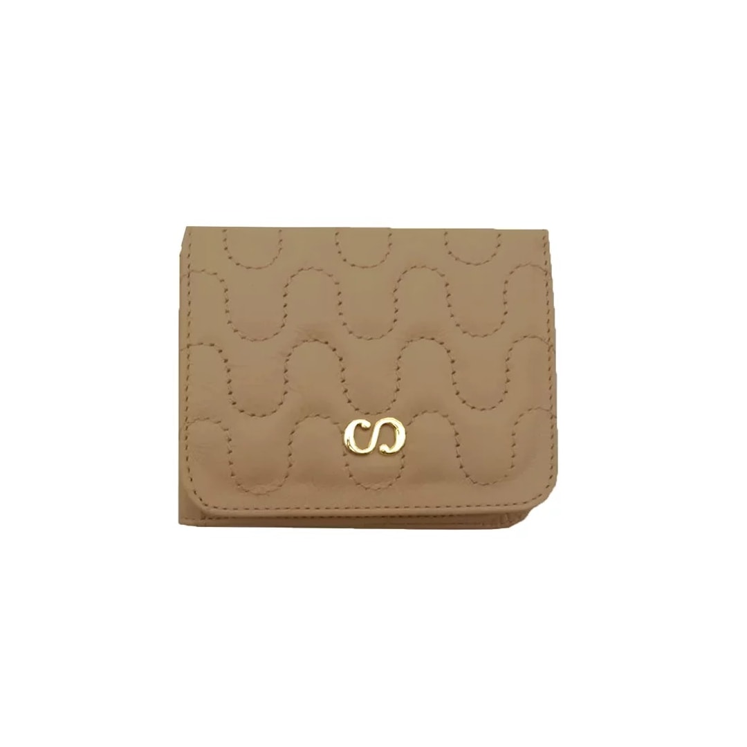 Carteira Classe Feminina Slim De Couro F394-3 Crepe