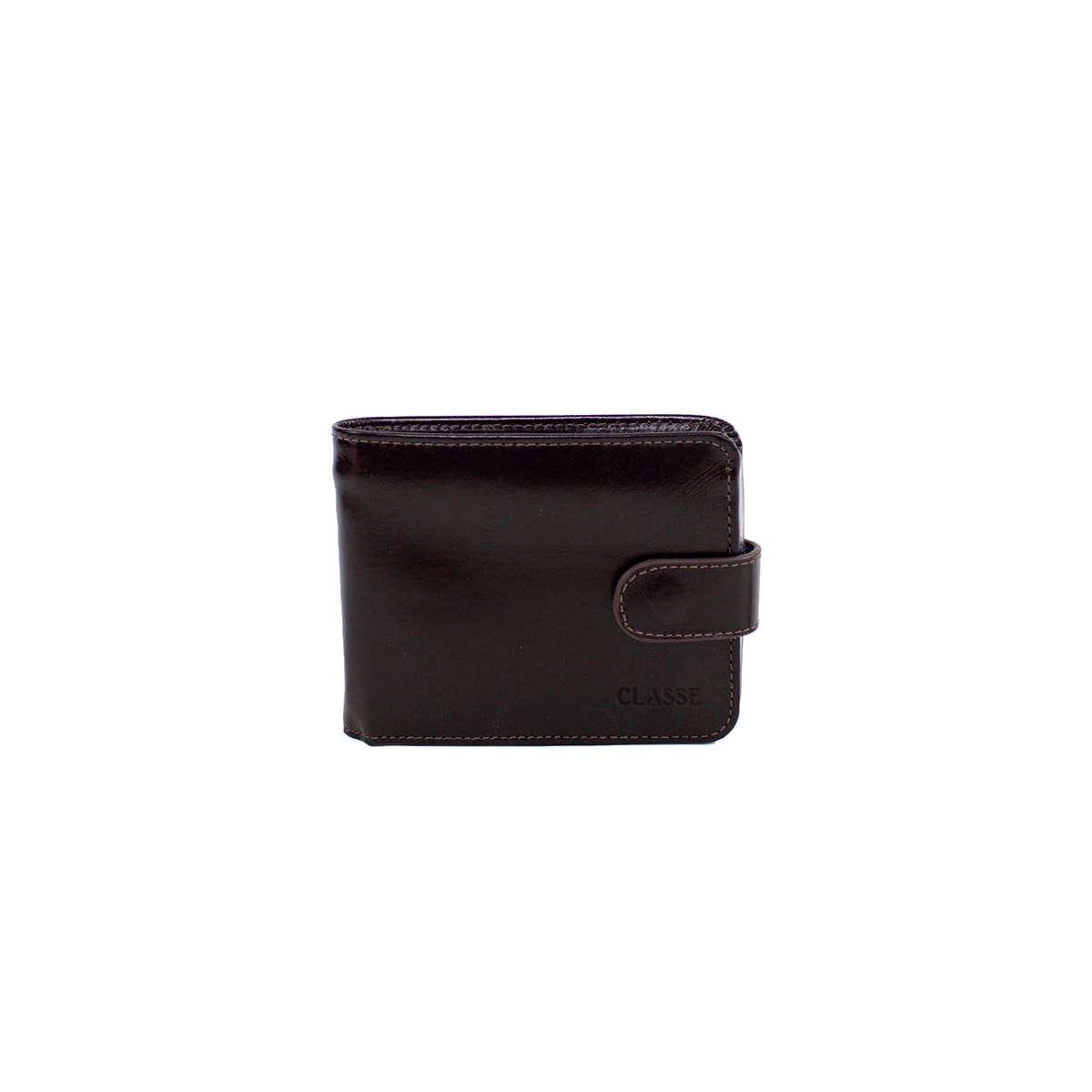 Carteira Classe Masculina 173-1 Cafe Carteira Classe Masculina 173-1 Cafe