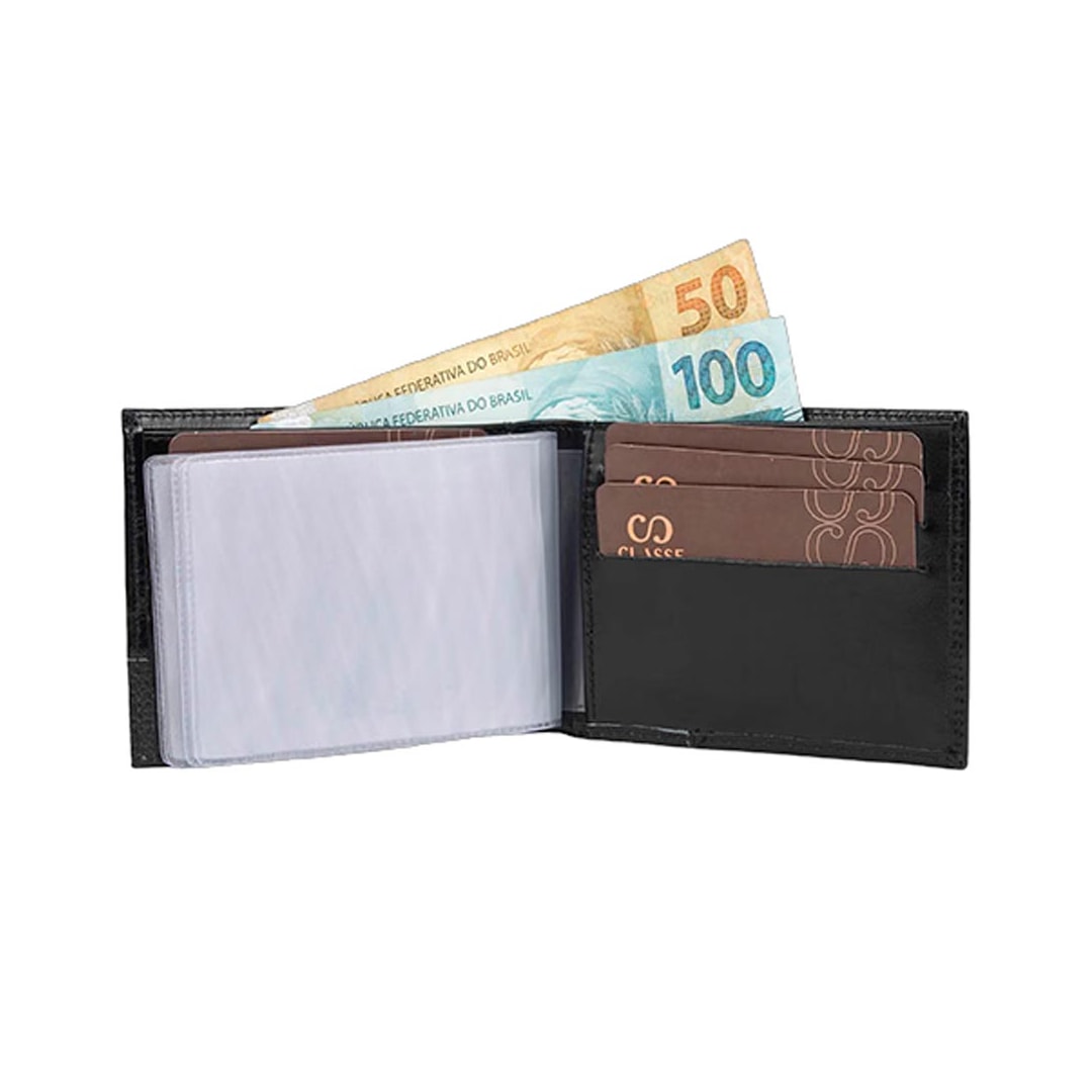 Carteira Classe Masculina M104-2 Brown/Cafe
