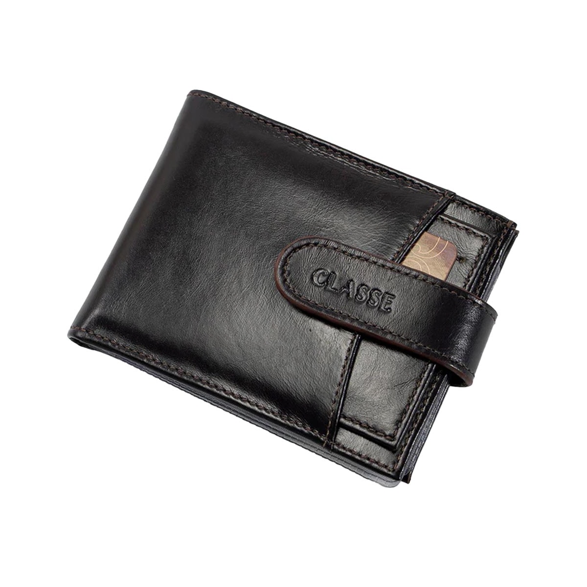 Carteira Classe Masculina M268 Cafe Carteira Classe Masculina M268 Cafe