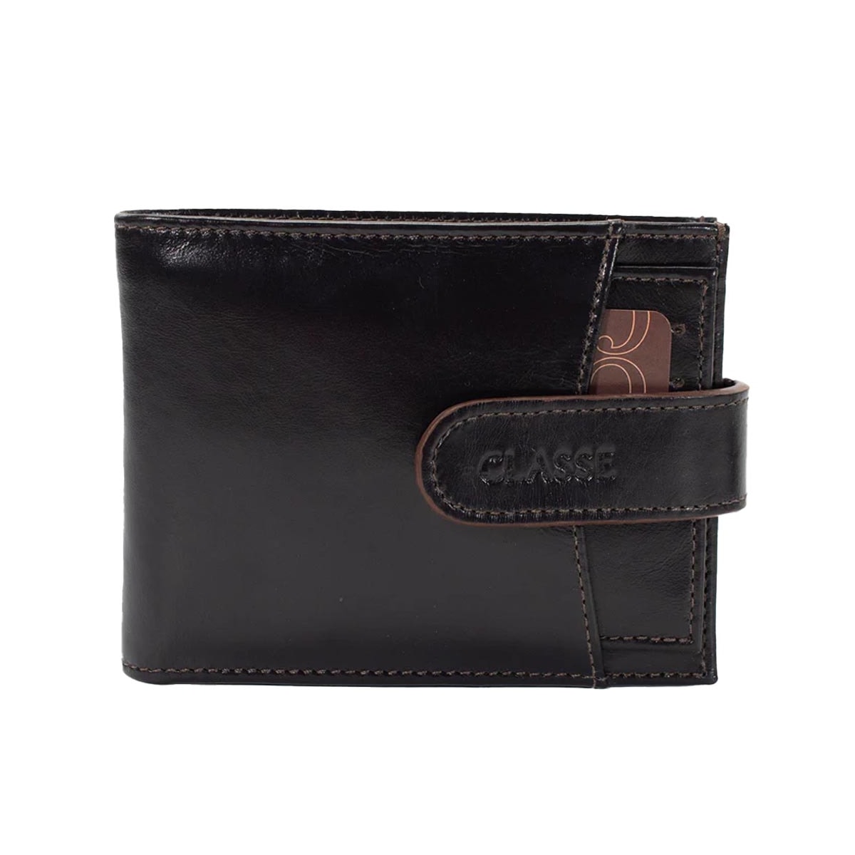 Carteira Classe Masculina M268 Cafe Carteira Classe Masculina M268 Cafe