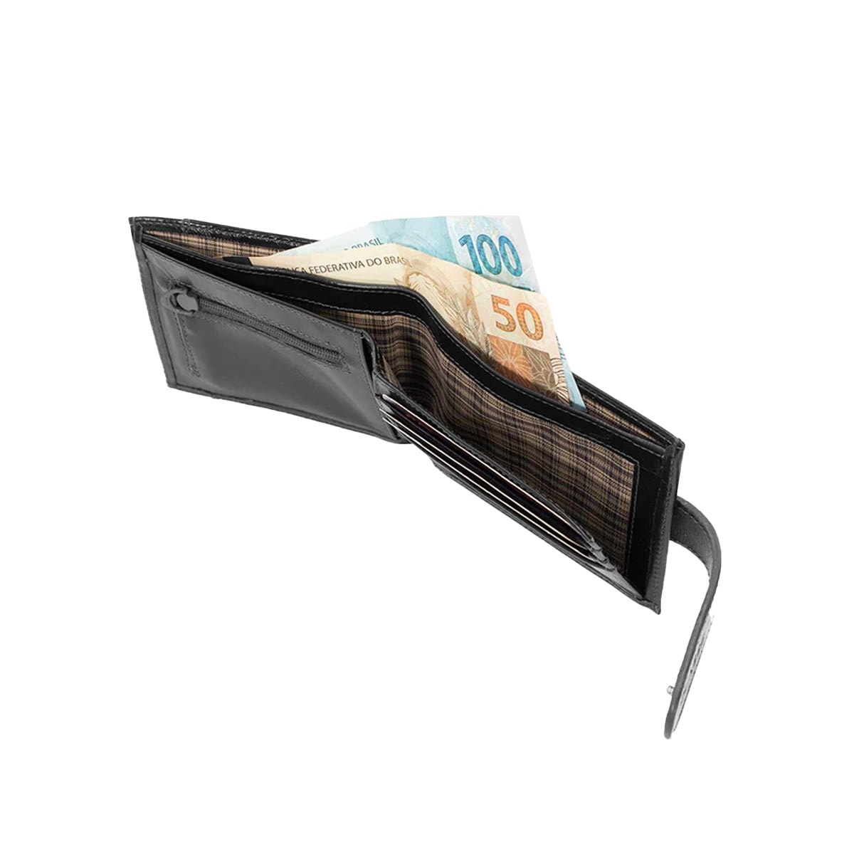 Carteira Classe Masculina M268 Preto