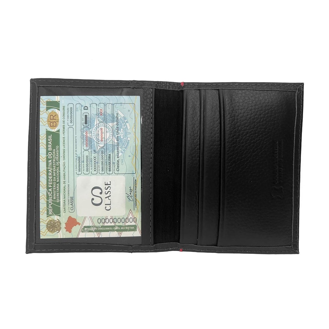 Carteira Classe Masculina M287 Preto Carteira Classe Masculina M287 Preto