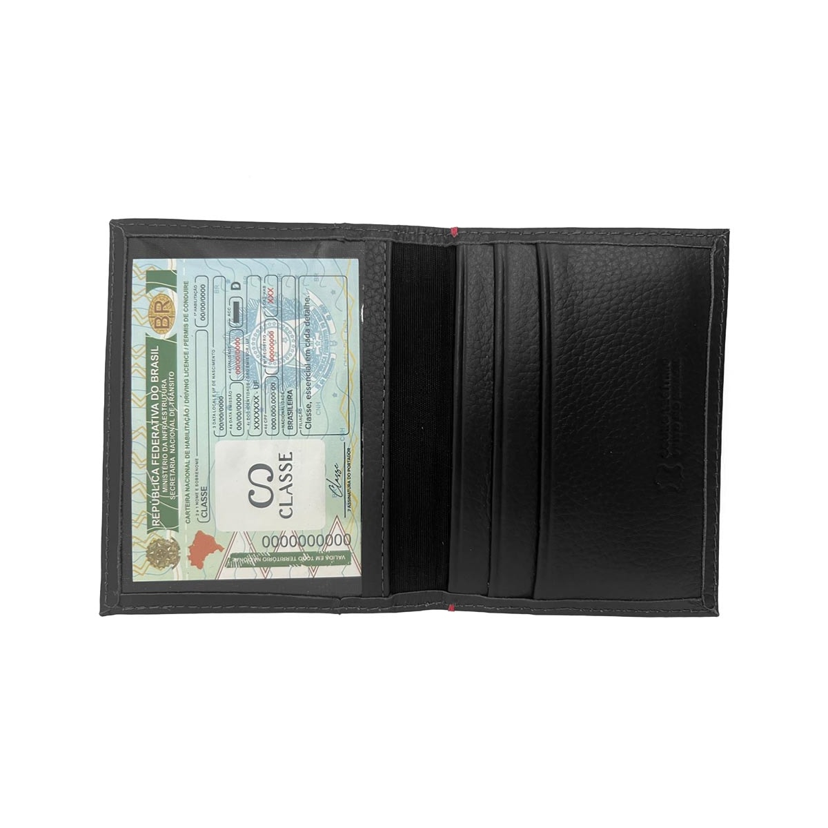 Carteira Classe Masculina M287 Preto Carteira Classe Masculina M287 Preto