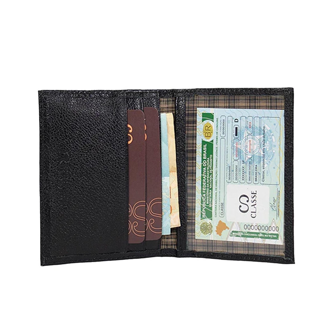 Carteira Classe Masculina Pc130 Preto Carteira Classe Masculina Pc130 Preto