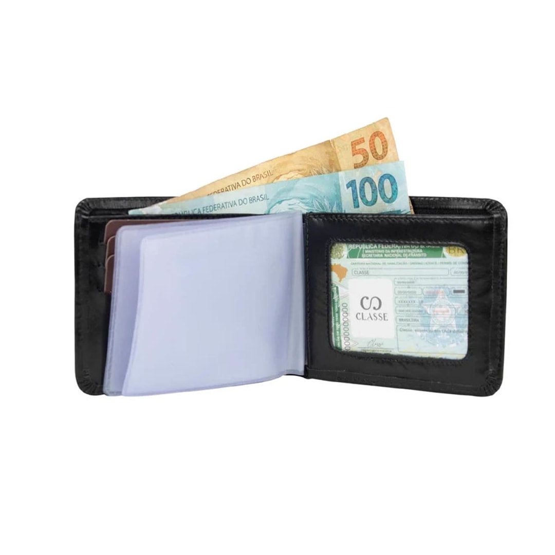 Carteira Classe Masculina Q01206 173 Cafe Carteira Classe Masculina Q01206 173 Cafe