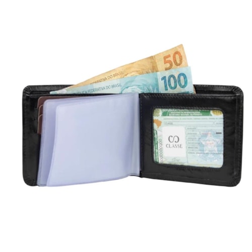 Detalhe - Carteira Classe Masculina Q01206 173 Cafe