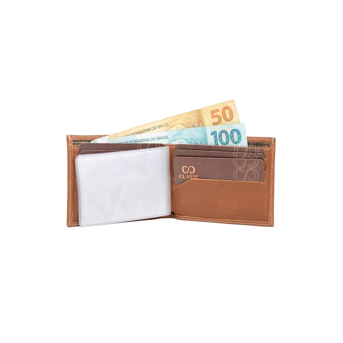 Carteira Classe Masculina Slim De Couro 197 Java Carteira Classe Masculina Slim De Couro 197 Java