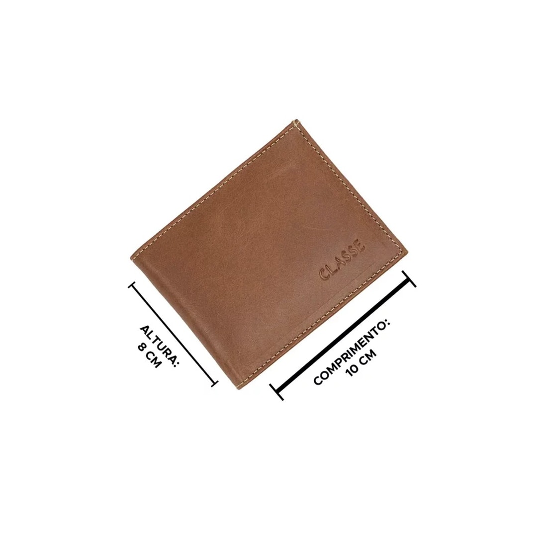 Carteira Classe Masculina Slim De Couro 197 Java Carteira Classe Masculina Slim De Couro 197 Java