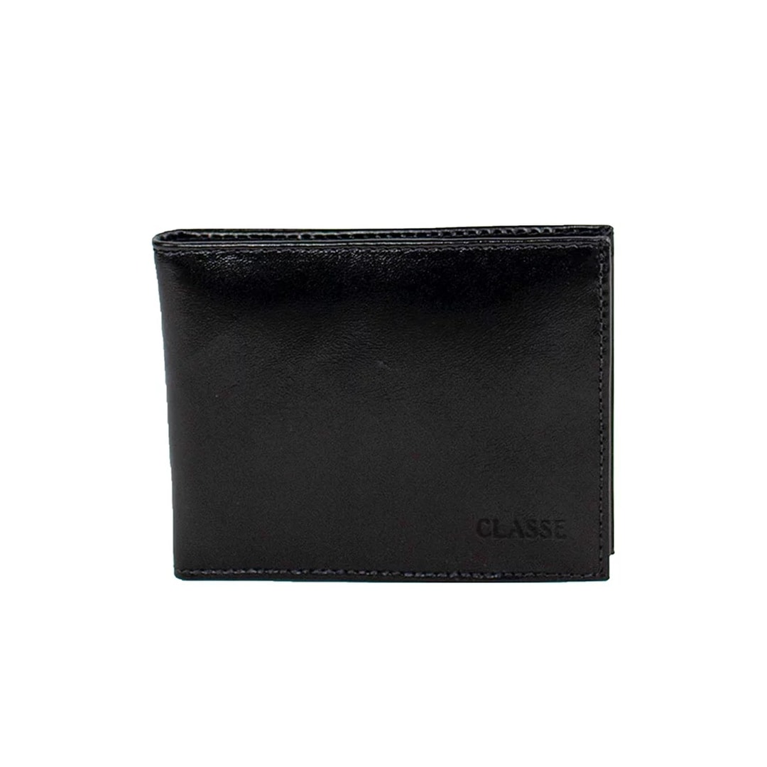 Carteira Classe Masculina Slim De Couro 197 Preto Carteira Classe Masculina Slim De Couro 197 Preto