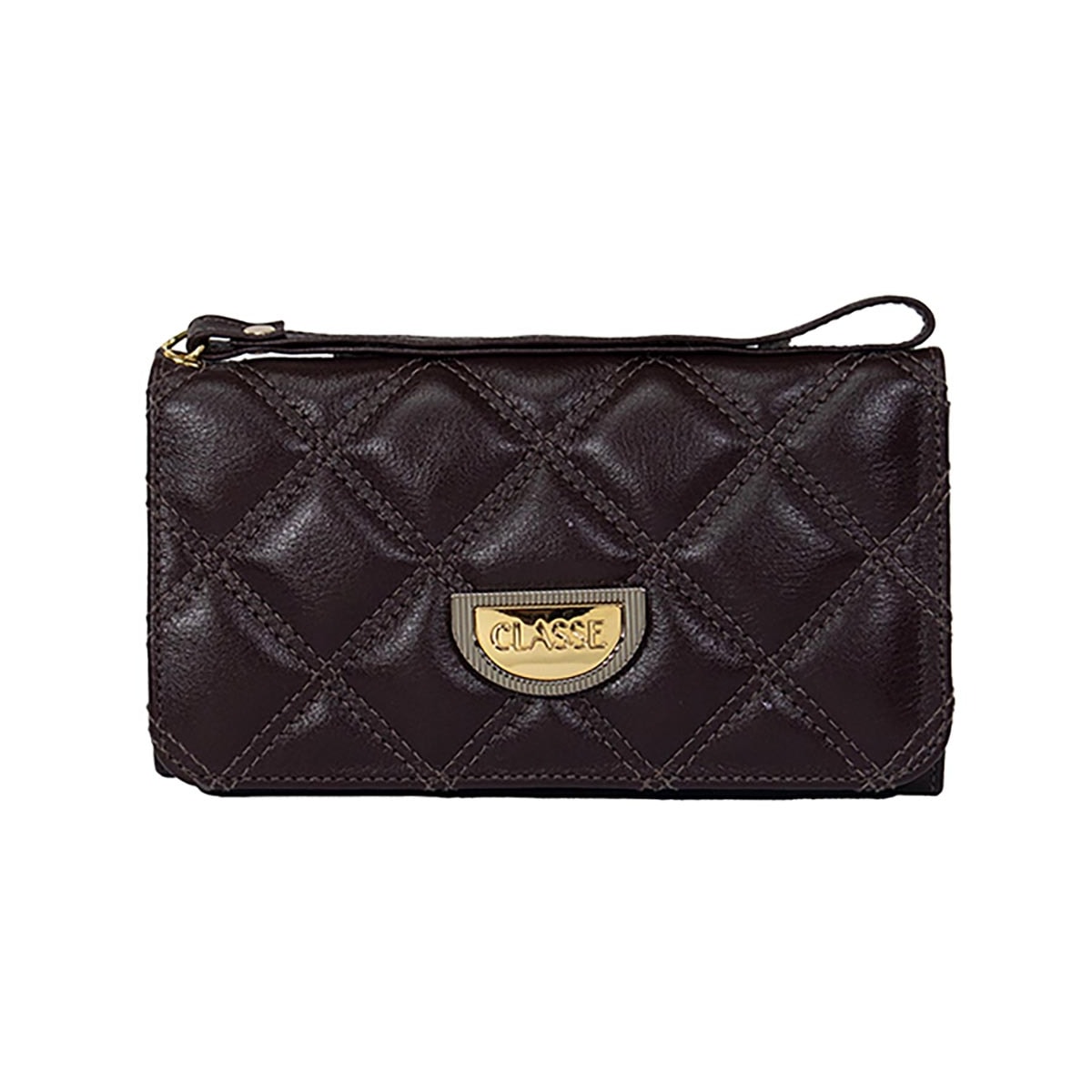 Carteira Classe Porta Celular Pl69 Chocolate Carteira Classe Porta Celular Pl69 Chocolate