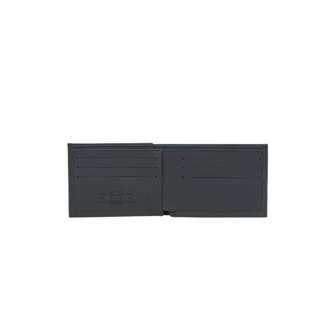 Carteira Ferracini de Couro Masculina Cfb032 Jeans Azul