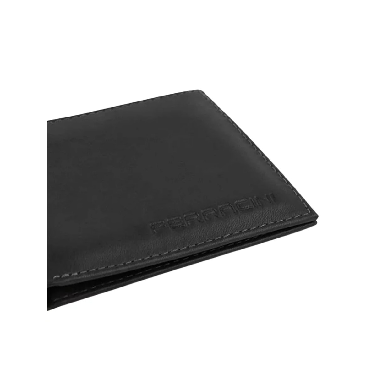 Carteira Ferracini de Couro Masculina Cfb032 Lex Preto