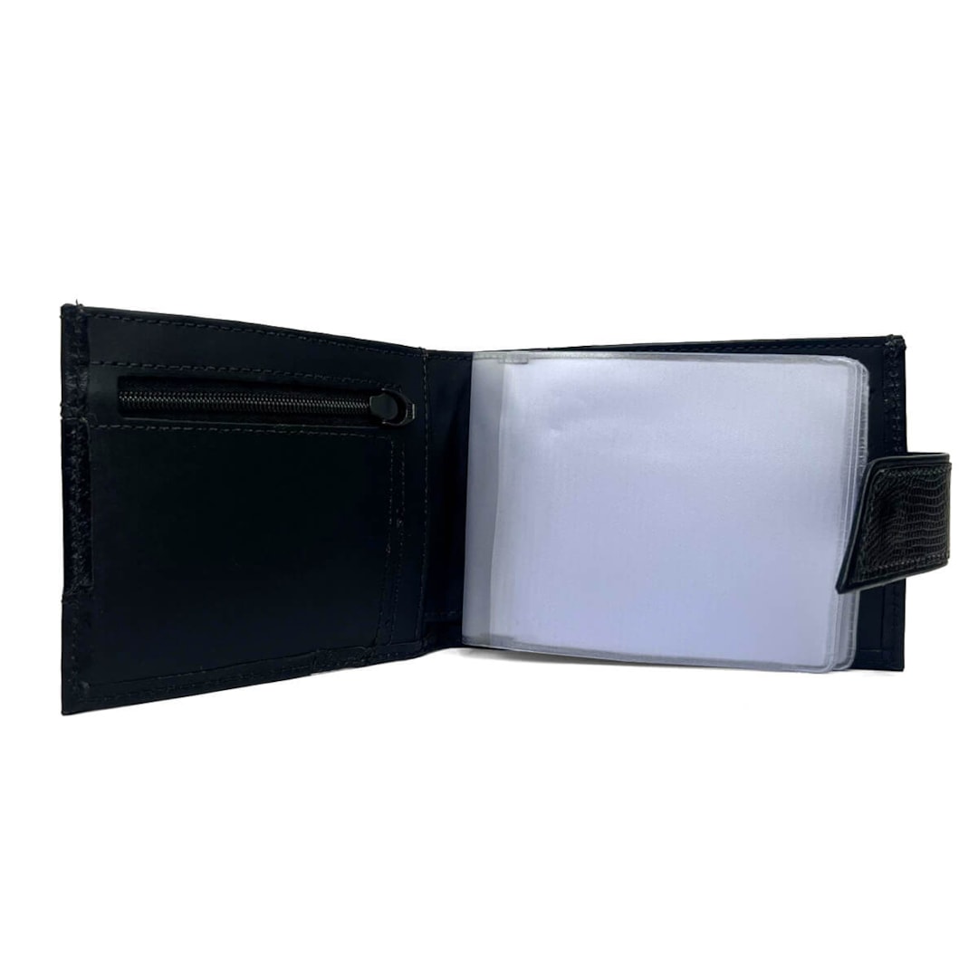 Carteira Original Couro Masculina 9330 Preto