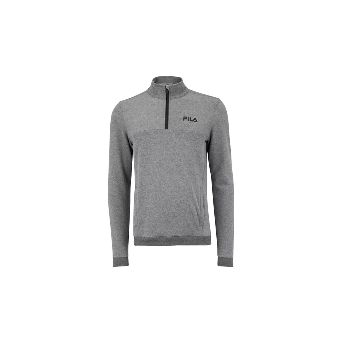 Casaco Fila Comfort Zip Masculino F11at103 Cinza Escuro Mescla Casaco Fila Comfort Zip Masculino F11at103 Cinza Escuro Mescla