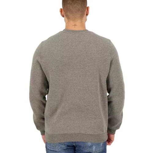 Detalhe - Casaco Fila Masculino Basic Classic F11l00592 Mescla Escuro