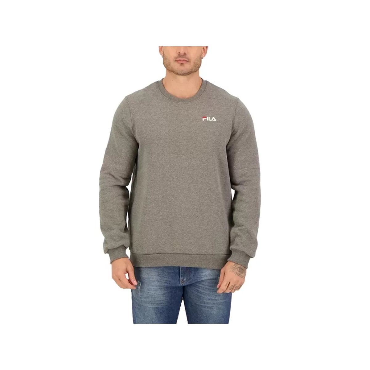 Casaco Fila Masculino Basic Classic F11l00592 Mescla Escuro Casaco Fila Masculino Basic Classic F11l00592 Mescla Escuro