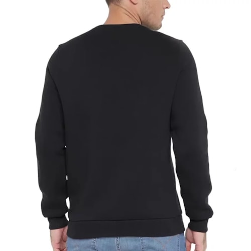 Detalhe - Casaco Fila Masculino Basic Classic F11l00592 Preto