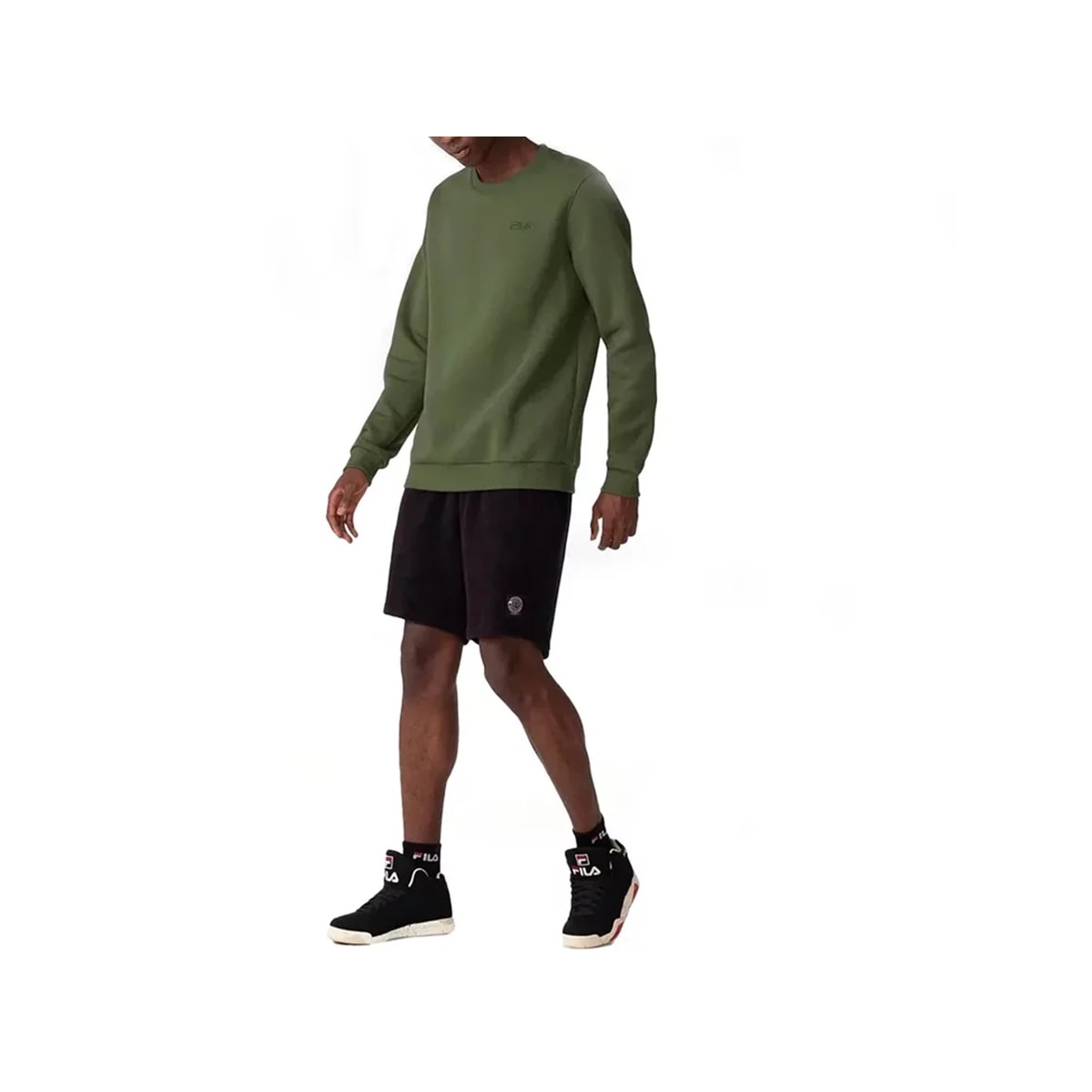 Casaco Fila Masculino Basic Classic F11l00592 Verde Oliva Casaco Fila Masculino Basic Classic F11l00592 Verde Oliva