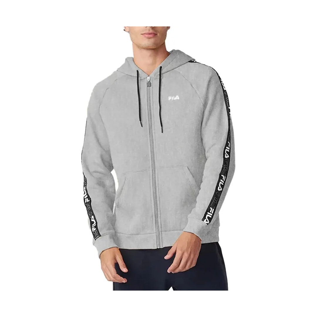 Casaco Fila Masculino Basic Tape F11l170 Mescla Casaco Fila Masculino Basic Tape F11l170 Mescla