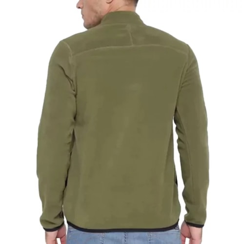 Detalhe - Casaco Fila Masculino Basic Thermo F11l00699 Verde Oliva