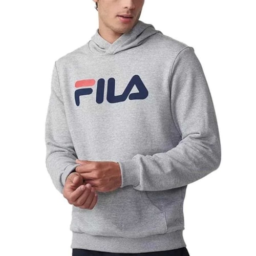 Casaco Fila Masculino Letter F11l245 Cinza Mescla