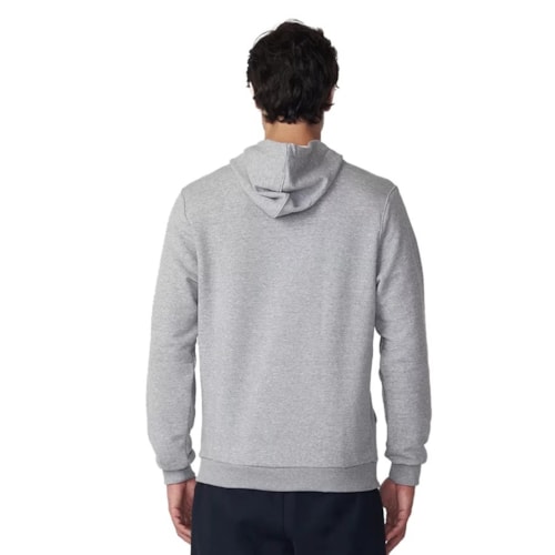 Detalhe - Casaco Fila Masculino Letter F11l245 Cinza Mescla