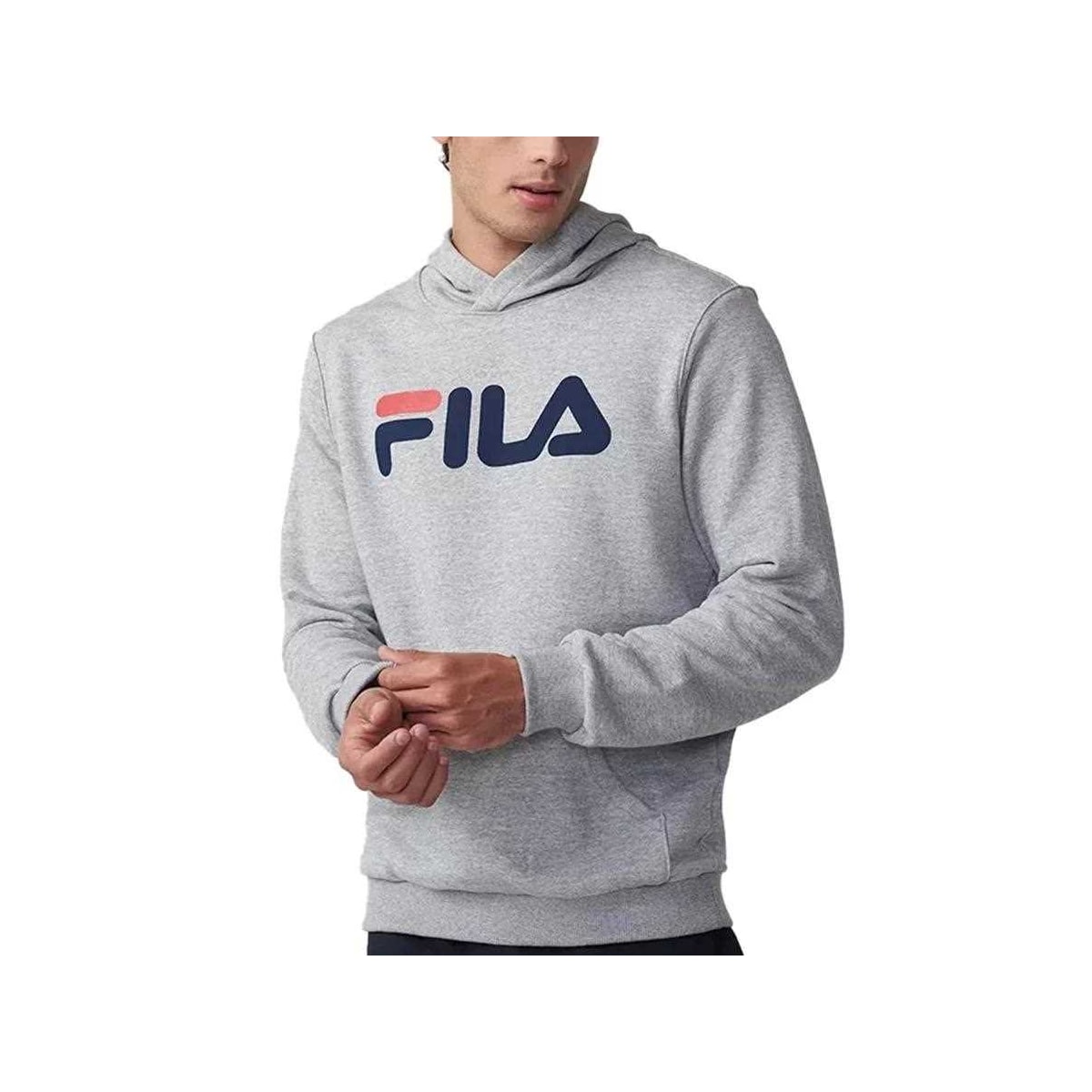 Casaco Fila Masculino Letter F11l245 Cinza Mescla Casaco Fila Masculino Letter F11l245 Cinza Mescla