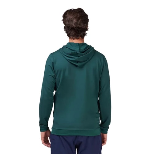 Detalhe - Casaco Fila Masculino Sport Essence F11at097 Verde Folha