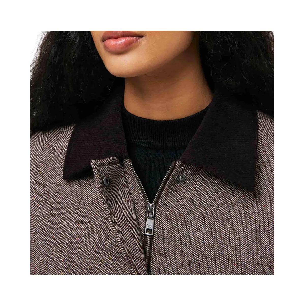 Casaco Hering Feminino K6qp Marrom Cafe Casaco Hering Feminino K6qp Marrom Cafe
