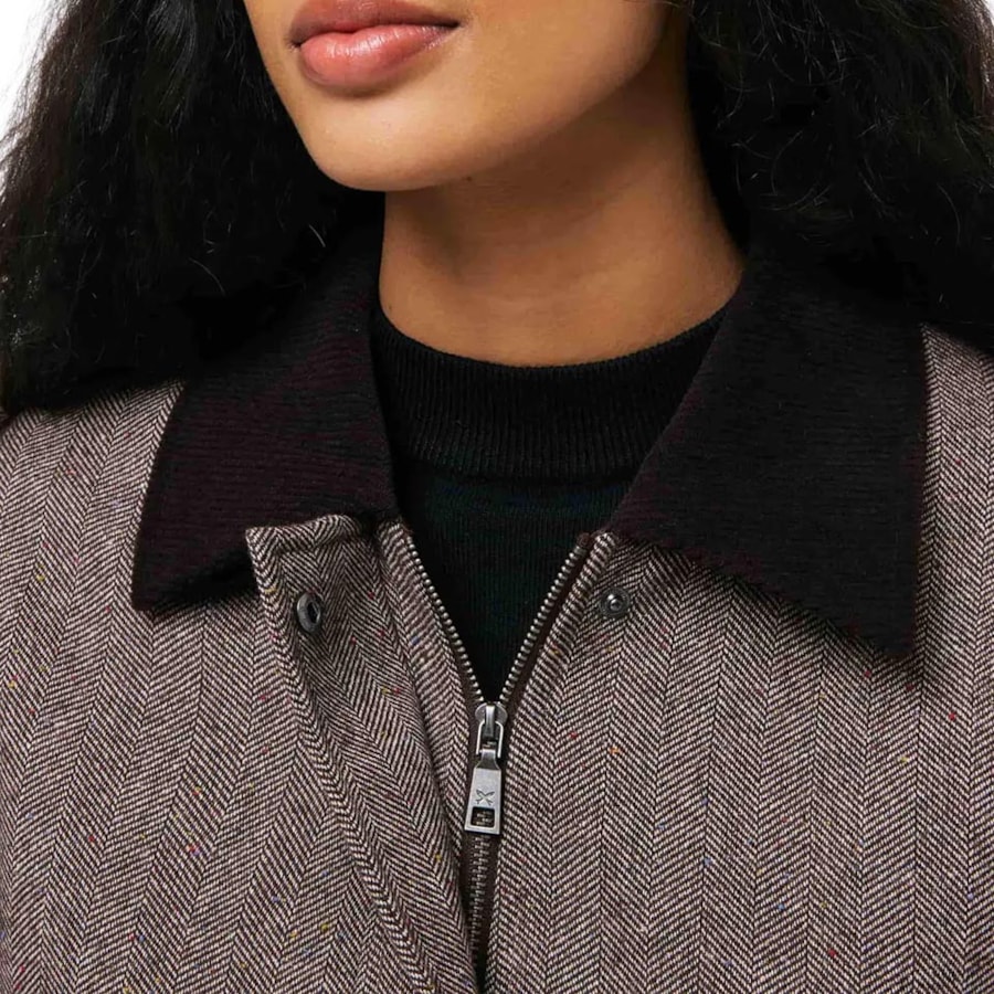Casaco Hering Feminino K6qp Marrom Cafe Casaco Hering Feminino K6qp Marrom Cafe