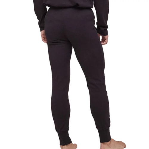 Detalhe - Ceroula Hering Masculina 100% Algodao 7700 Preto