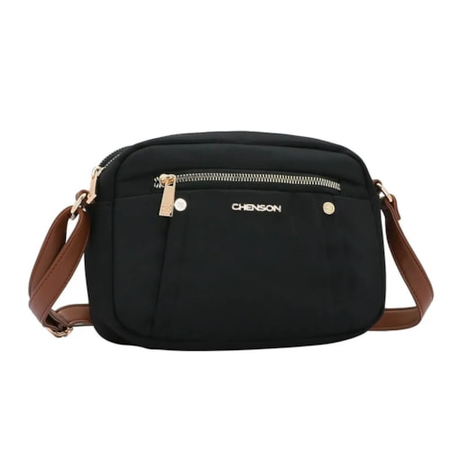 Chenson Bolsa De Poliuretano Tiracolo 3184585 Preto