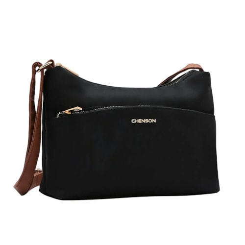 Chenson Bolsa De Poliuretano Tiracolo 3184590 Preto