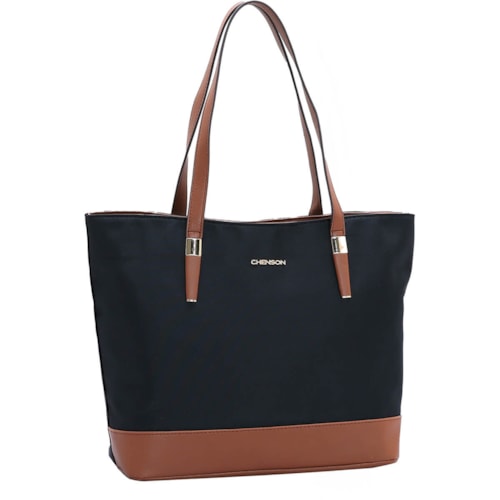 Chenson Bolsa Feminina De Poliuretano 3184598 Preto