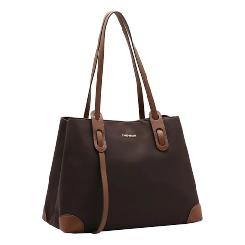 Chenson Bolsa Feminina De Poliuretano 3184599 Cafe